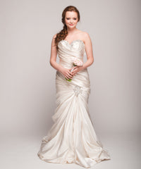 Pnina Tornai
Ruched Mermaid
Corset
Pickup Hem
Front Wide
Crystal Applique