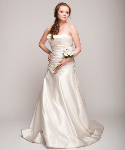Judd Waddell Silk Satin Ball Gown