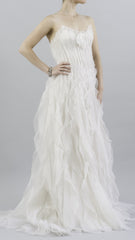 Mira Zwillinger
Nymph
Featherweight
Organza
White
Strapless
Pleated
Wedding Dress
Front/side wide