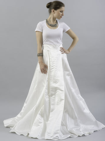 Joanna August Patricia Satin Skirt
