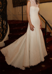 Vera Wang Lisette Corded Leaf Lace Wedding Dress