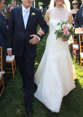 Vera Wang Lisette Corded Leaf Lace Wedding Dress