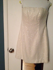 Badgley Mischka Tori Ball Gown Miniskirt Dress
