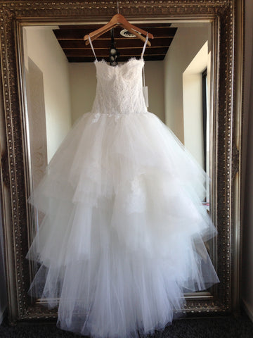 Monique Lhuillier 'Rapture' High Low Wedding Dress
