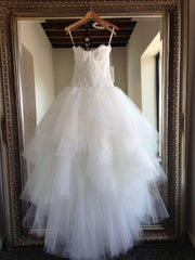 Monique Lhuillier 'Rapture' High Low Wedding Dress