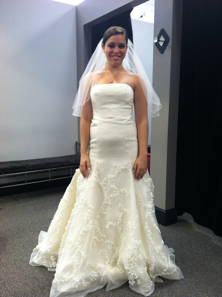 Vera Wang 'Devon' Silk Organza Gown Instant Filters 2 Vera Wang 'Devon' Silk Organza Gown Instant Filters 2