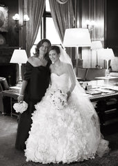 Monique Lhuillier 'Sunday Rose' Gown Front