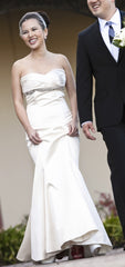 Romona Keveza Strapless Fit & Flare Gown
Front wide 1