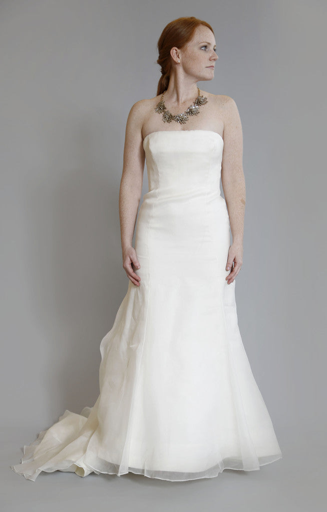 Vera wang top ivory wedding dress