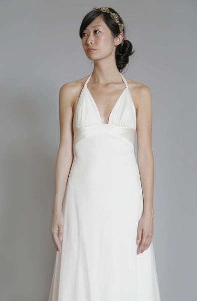 Claire Pettibone 'Rosa' Silk Halter Wedding Dress – Instant Filters 2