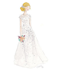 Jennifer Vallez
Sophie & Lili
Custom Watercolor
Sketch
Bridal Drawing
