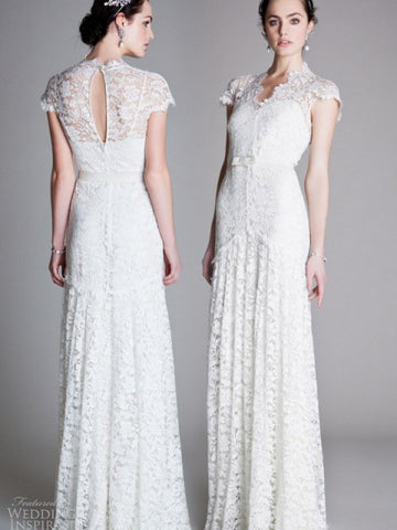Temperley London Sleeved Amoret Wedding Gown