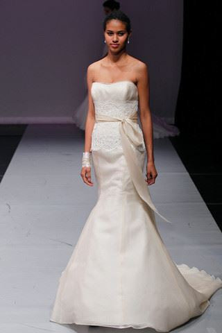 Rivini 'Honorine' Fit to Flare Wedding Dress