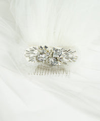 Lenora Veil
Hair piece
Swarovski Crystal
Pearl
Tulle
Hushed Commotion
Product Shot