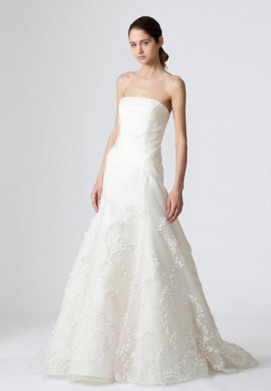 Vera Wang 'Devon' Silk Organza Gown Instant Filters 2 Vera Wang 'Devon' Silk Organza Gown Instant Filters 2